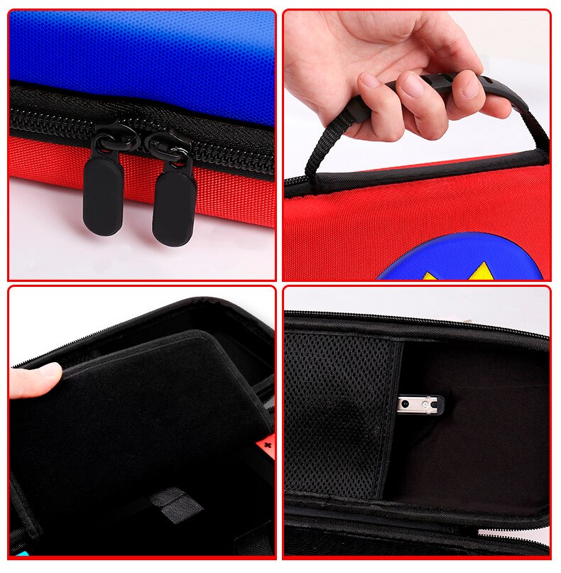 Travel Storage Bag for Nintendo Switch Waterproof Protective Hard Carrying Case Box for NS NX Nitendo Switch Console Accessories