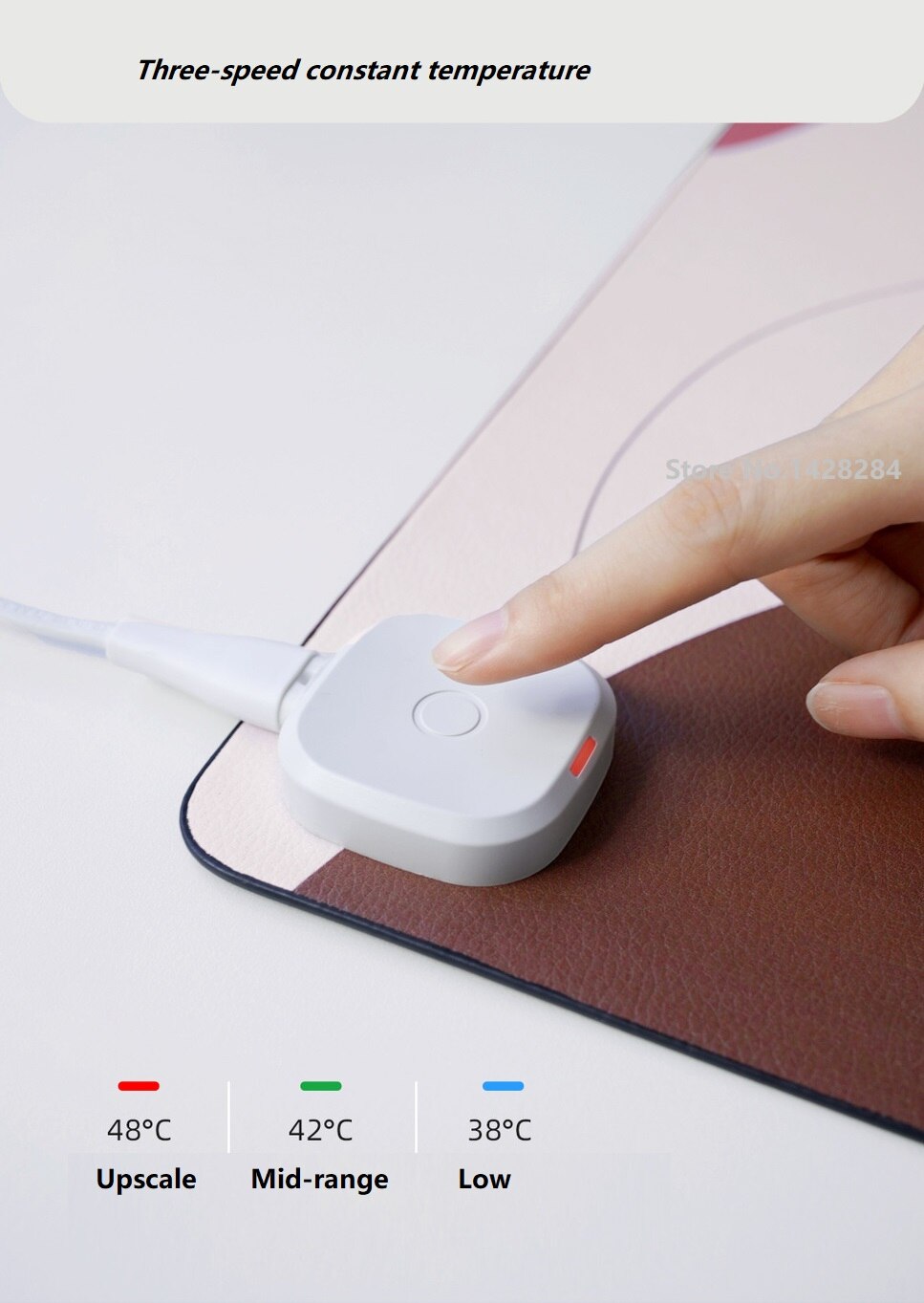 Xiaomi SOTHING Heating Mouse Pad Office Warm Table Mat Computer Desktop Fever Waterproof Smart Timer Table Warming Mat