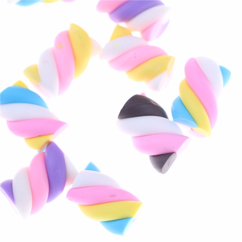 10pcs Jumbo Squishy Rainbow Marshmallow Squishy Super Slow Rising Cream Scented Original Package Phone Strap Squeeze Toy