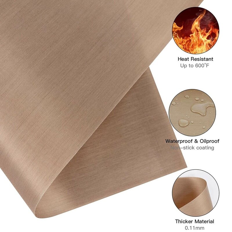 40*60Cm Herbruikbare Slip Bakken Mat Vel Glasvezeldoek Non-stick Magnetron Mat Olie-Proof Papier pad Bakken Liner Oven Tool