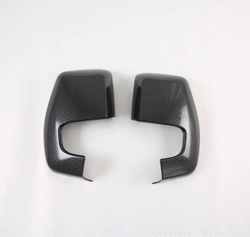 Fit For Ford Transit Tourneo Custom Carbon Fiber Style ABS Car Side Rearview Mirror Cover Trim Styling Sticker