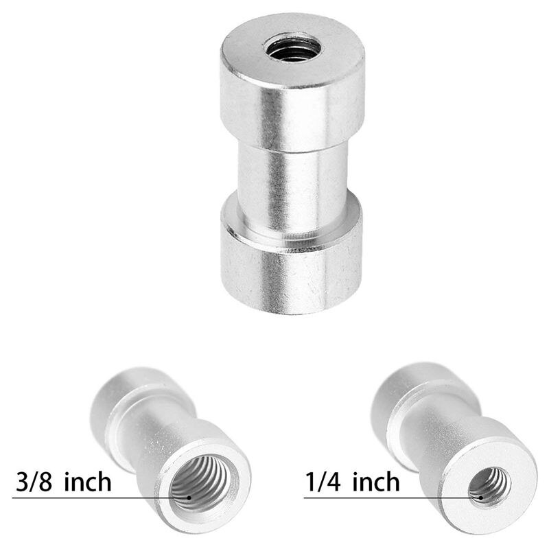 22Pack Camera Schroef Adapter 1/4 1/4 Schroef 1/4 3/8 Statief Schroef Adapter Converter Messing Schroef Adapter Spigot schroef Mount Se