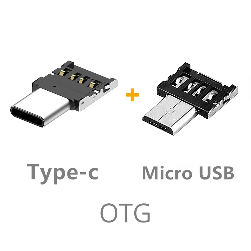 Guuds Ultra Kleine Micro USB Type-C Male naar USB Vrouwelijke Adapter Kleinste Type-C OTG Adapter Type C OTG Connector Type C V8 OTG