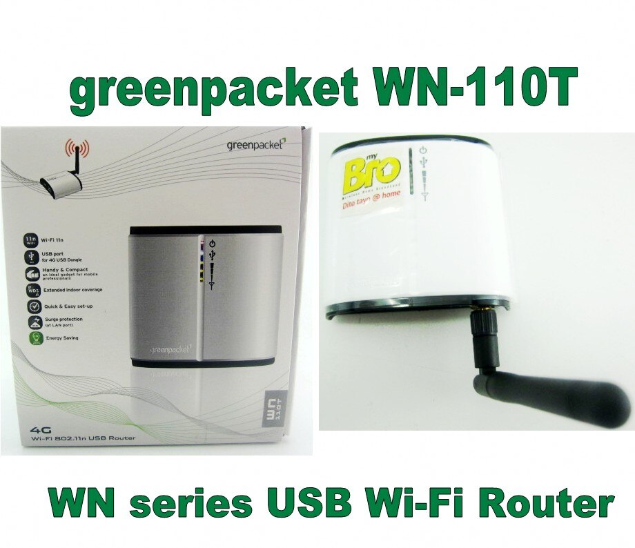 greenpacket WN-110T 4G WIFI 802.11n USB Router