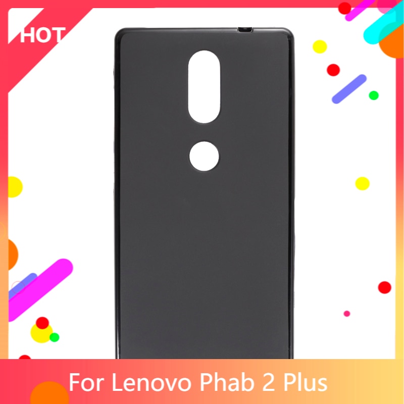 Phab 2 Plus Case Matte Soft Silicone TPU Back Cover For Lenovo Phab 2 Plus Phone Case Slim shockproof