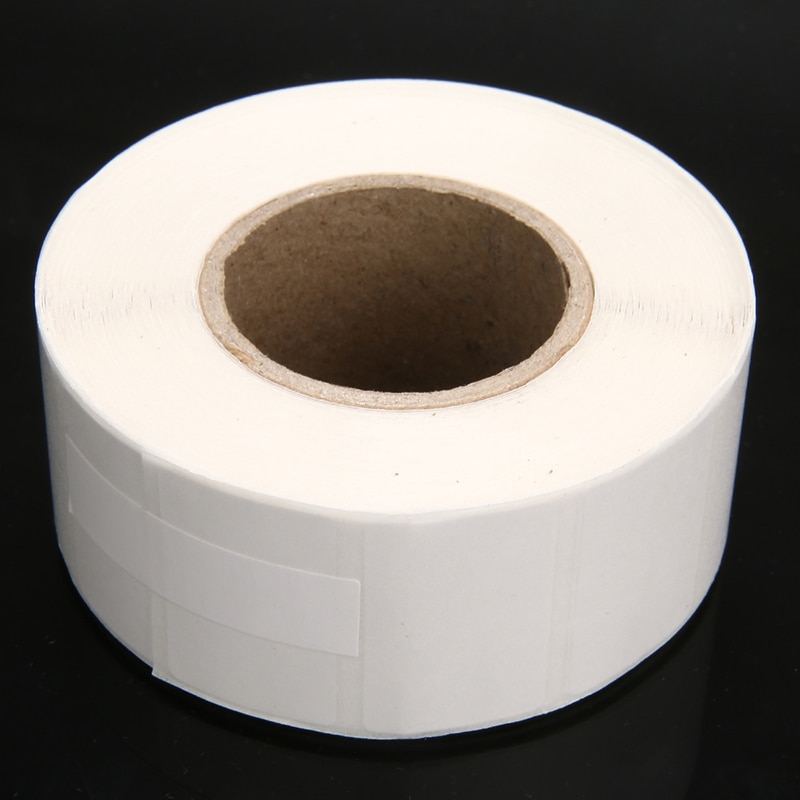 1 Roll 1100pcs Blank White Thermal Labels Rolls Stationery Sticker Paper Self Adhensive School Supplies 30*20mm