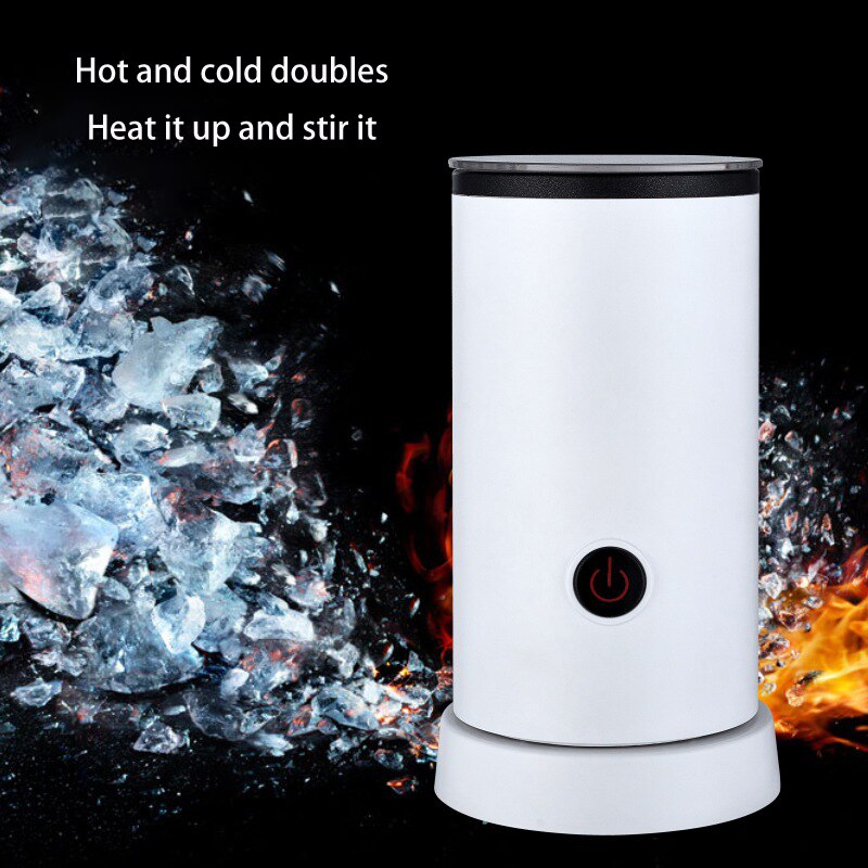 Milk Frother Electric Foamer for Making Latte Cappuccino Chocolate Automatic Warmer Stainless Steel for coffee