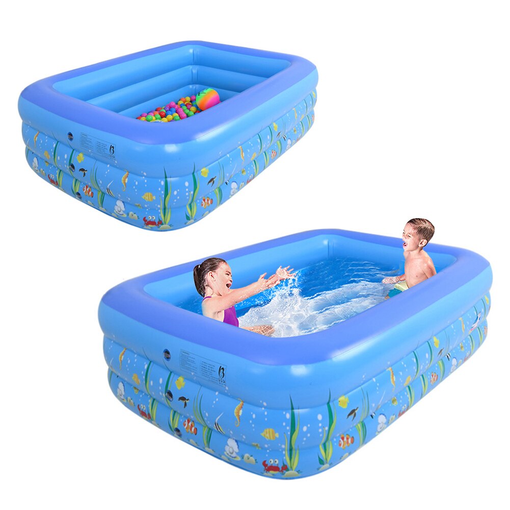 1.3M Zomer Baby Opblaasbaar Zwembad Kids Speelgoed Peuterbad Spelen Oceaan Ballenbad Draagbare Bad Kids Outdoors Sport Play speelgoed