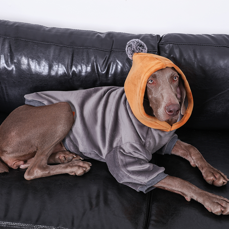 Roupas de cachorro grande, camurça quente de inverno, roupas para cachorro reforçadas, golden retriever, doberman, suéter para cachorro