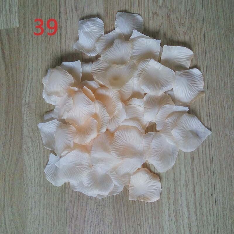 Bgw 2197ht 1000 Stuks Rozenblaadjes Bruiloft Accessoires Petalos Rosa Bruiloft Decoratie Kunstmatige Stof Bruiloft Rozenblaadjes: 1000PCS C39