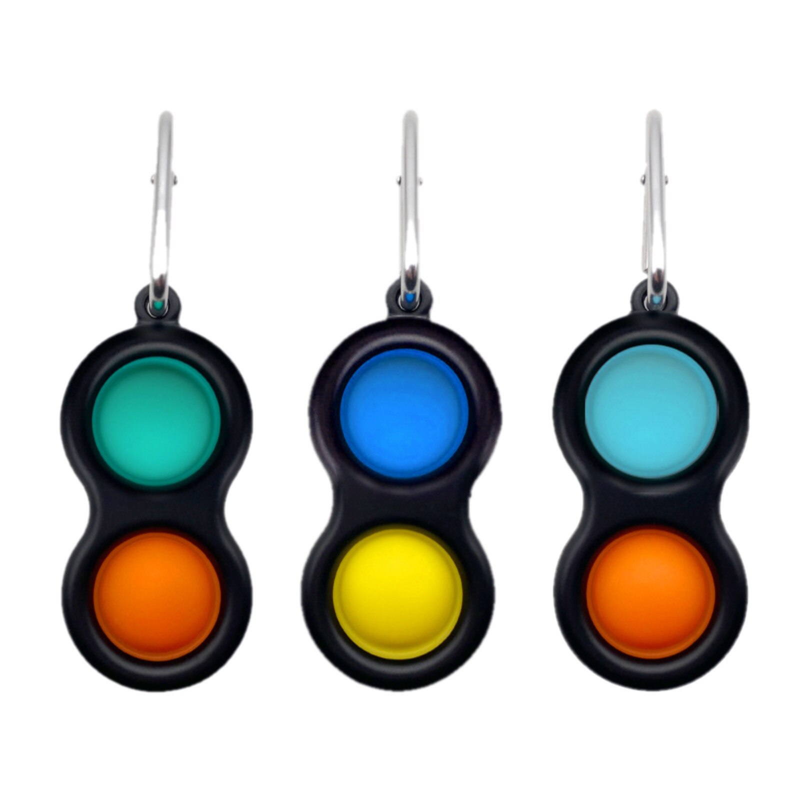Fidget Simple fossetta giocattolo montessori giocattoli antistress mano Fidget Toy per bambini adulti autismo educativo precoce aghi speciali: R-3PC