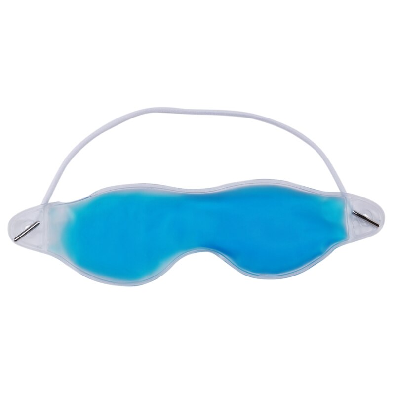 BLUE HEADACHE RELIEF EYE COLD MASK COOLING SOOTHING RELAXING GEL FILLED