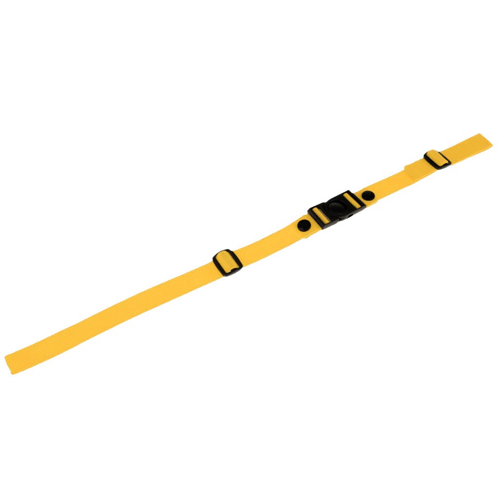 MagiDeal Adjustable Backpack Sternum Chest Harness Buckle Clip Strap 1 Inch Outdoors Backpack Chest Strap: Yellow 