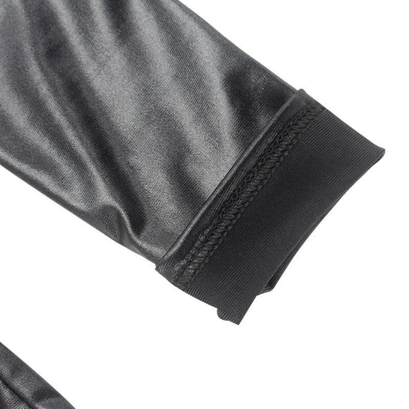 Girls Faux Leather Polyester Spandex Leggings Children Pants Leather Girls Pants 3-12Y S2