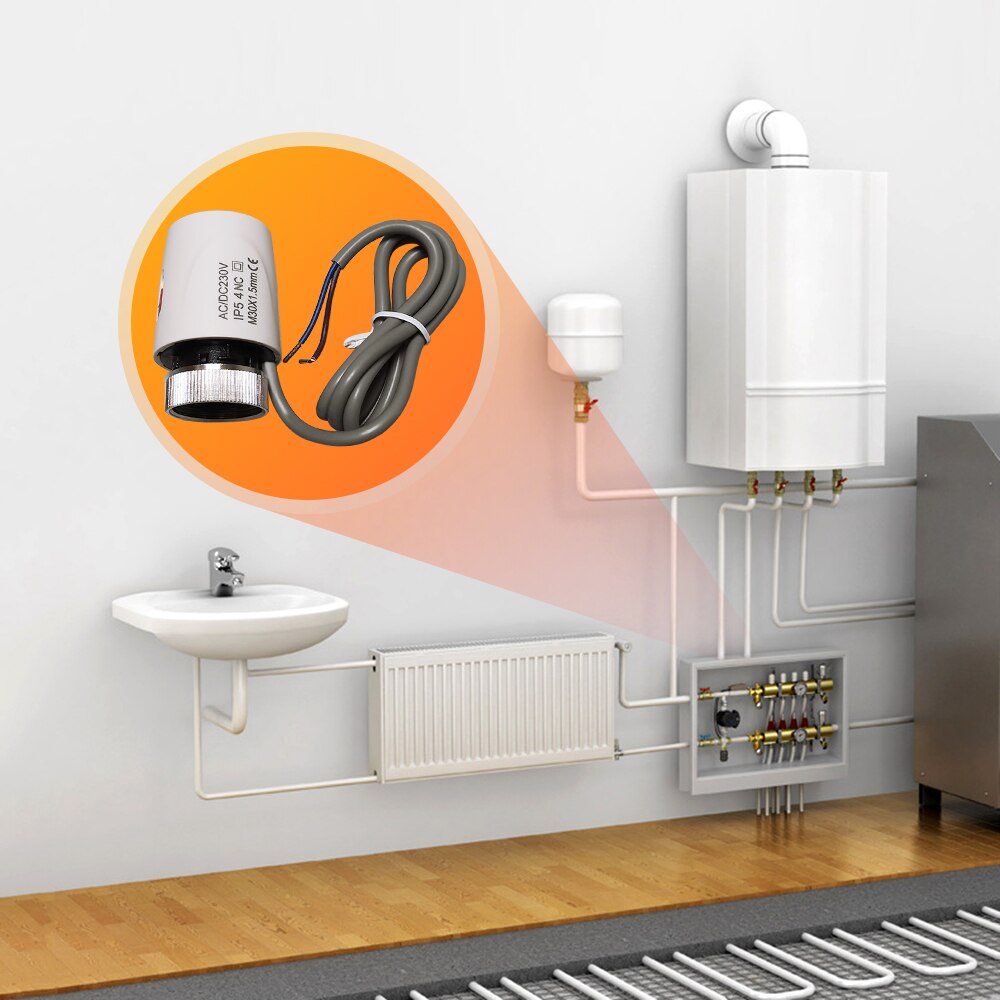 Thermo-elektrische aandrijving Herz M30 230 V NO