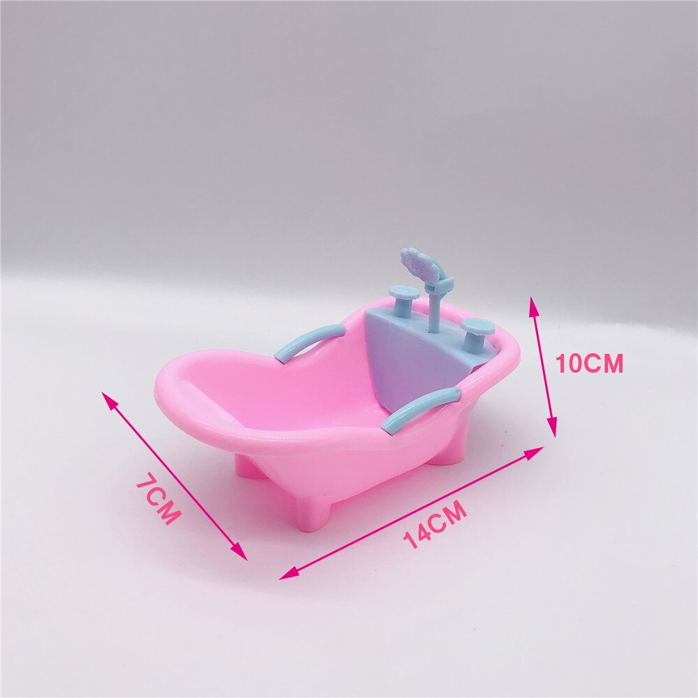 11.5 "/ 5" 2020 mais recente moda grávida barbies boneca mãe-criança combinação banheira + dupla cadeira de jantar crianças brinquedo plástico