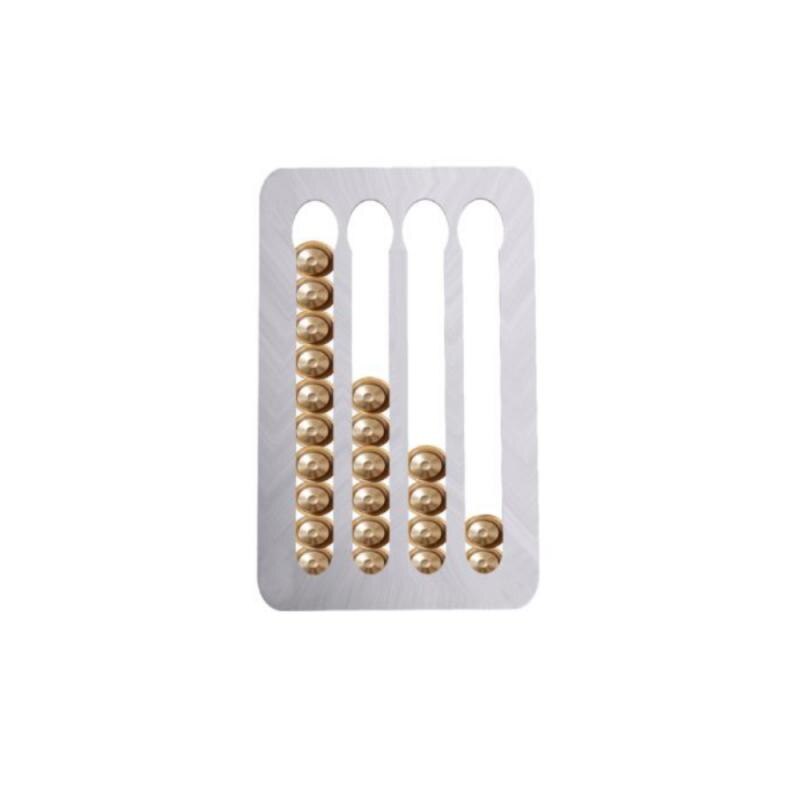 Support mural en aluminium pour rangement de capsules Nespresso 24/40, armoire de cuisine, carrelage, Restaurant: 04