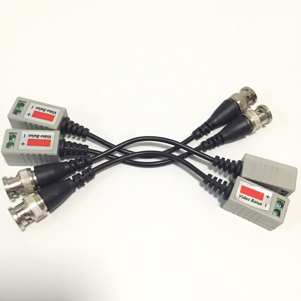 Camera Passive CCTV Camera Passive Video Balun BNC Connector Coax... – Vicedeal
