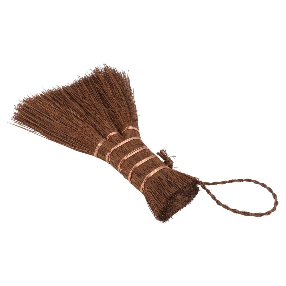 1Pc Classic Palm Broom Natural Household Sweeping Accessory Desktop Cleaner