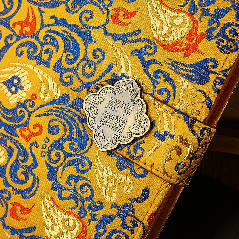 Cahier de notes classique de Style chinois, bloc-notes sculpté, bloc-notes brocart du Dragon chinois , à la , d'affaires, feuilles de 50