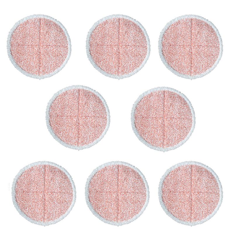8 Packs Spinwave Mop Pad Kit Inktkussen Bissell Spinwave 2039A 2124 Powered Harde Vloer Mop: 8YY300166-C