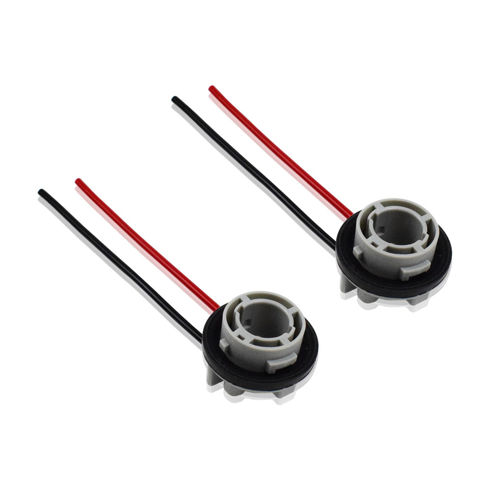 2PCS 1156 Bulb Socket BA15S Lamp Holder P21W Adapter Base Connector Car Light Base Auto Led Lights Bulb Socket Connector