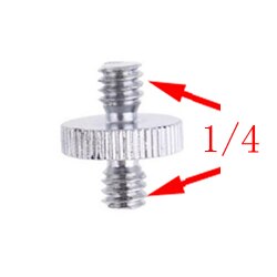 50pcs/lot 1/4" to 3/8" Male to Female Thread Screw Mount Adapter Tripod Plate Screw mount for Camera Flash Tripod Light Stand: D  14 to 14