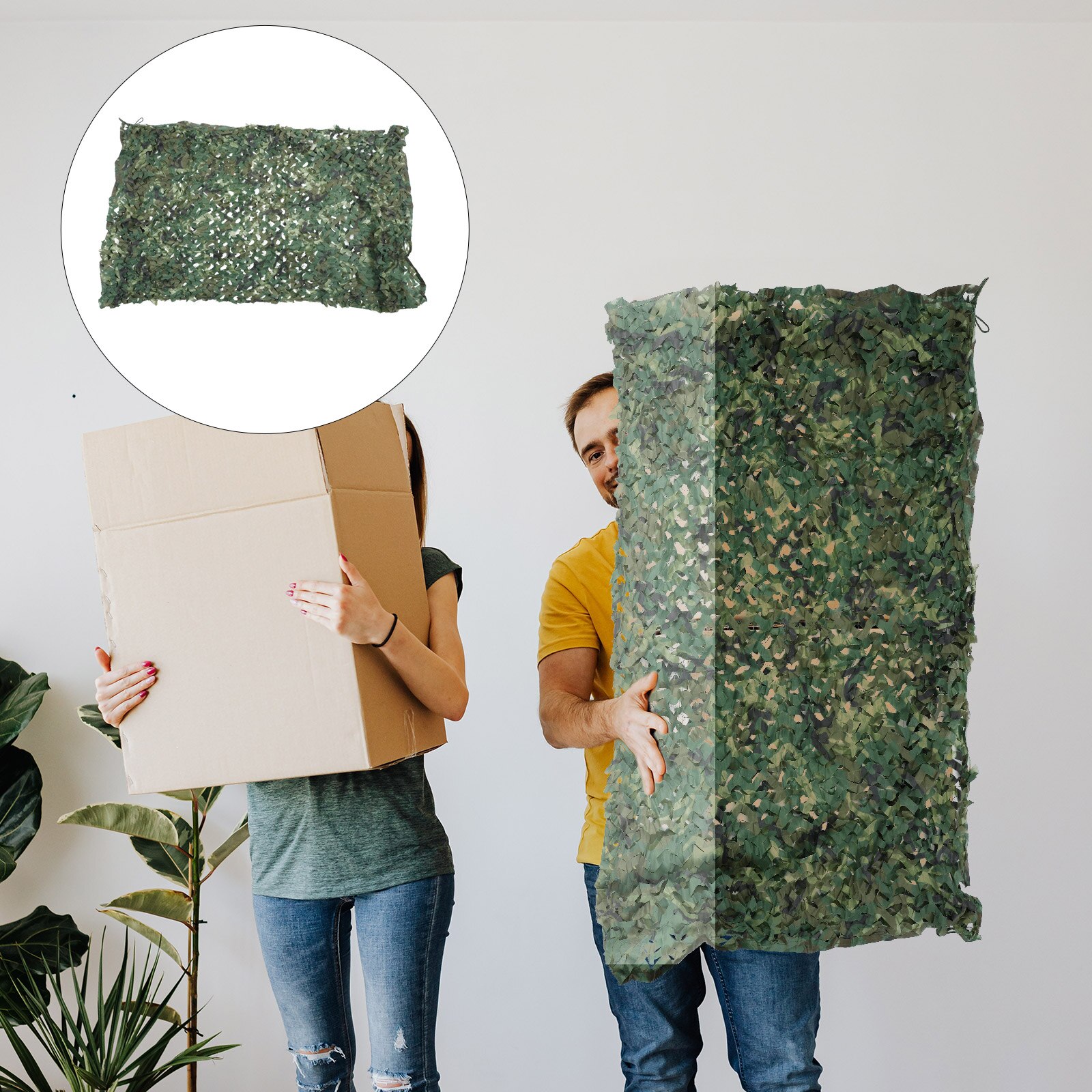 1pc camo netting camping sunshade net training netting indoor decoration: Default Title