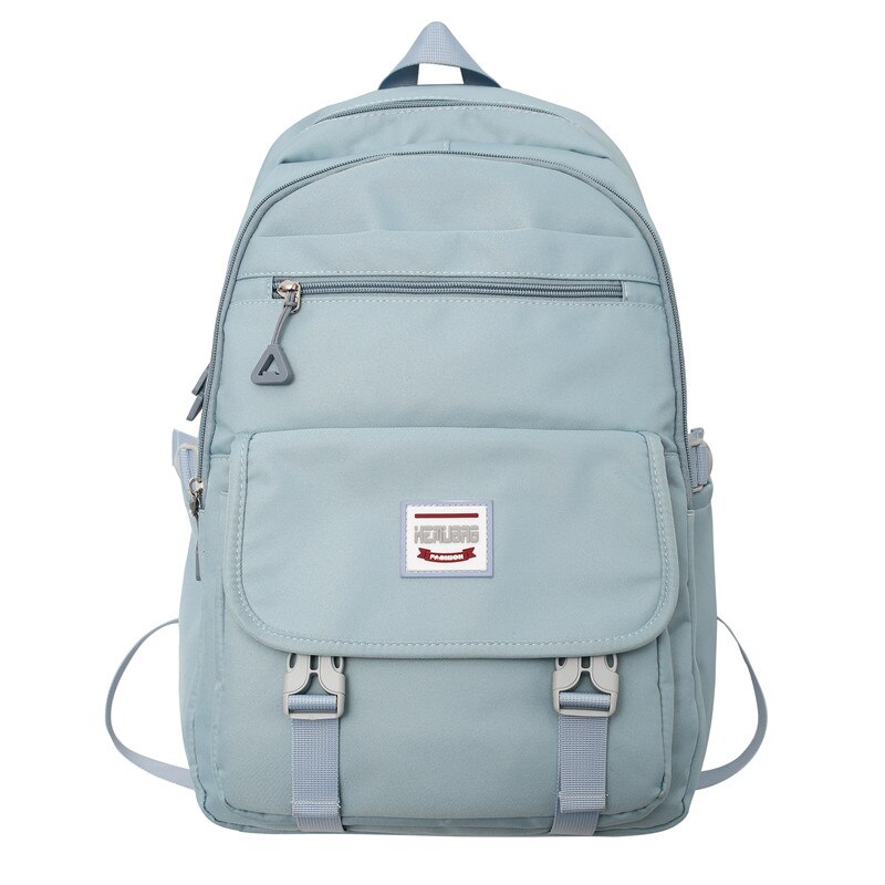 Dcimor Waterdichte Nylon Rugzak Mode Grote Capaciteit Reistas Voor Mannen Cool Rugzakken Vrouwen Schooltas Boek: blue