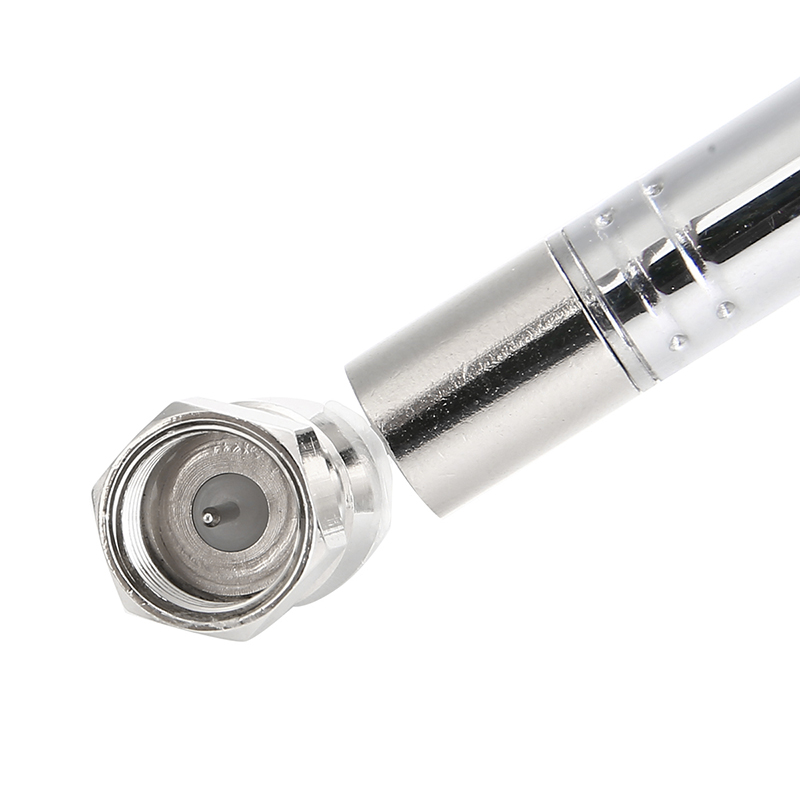 Antenna Per Radio Bose Sony Pioneer Antenna Telescopica Universale 120 Cm Con Spina F - Per Radio DAB, FM, AM In Auto E Audio Cavo TV Antenna - Foto 6