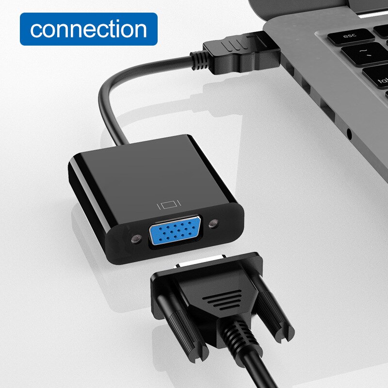 HD 1080P HDMI to VGA Adapter Converter Cable Digital to Video Audio For Xbox PS4 PC laptop TV box to projector display HDTV