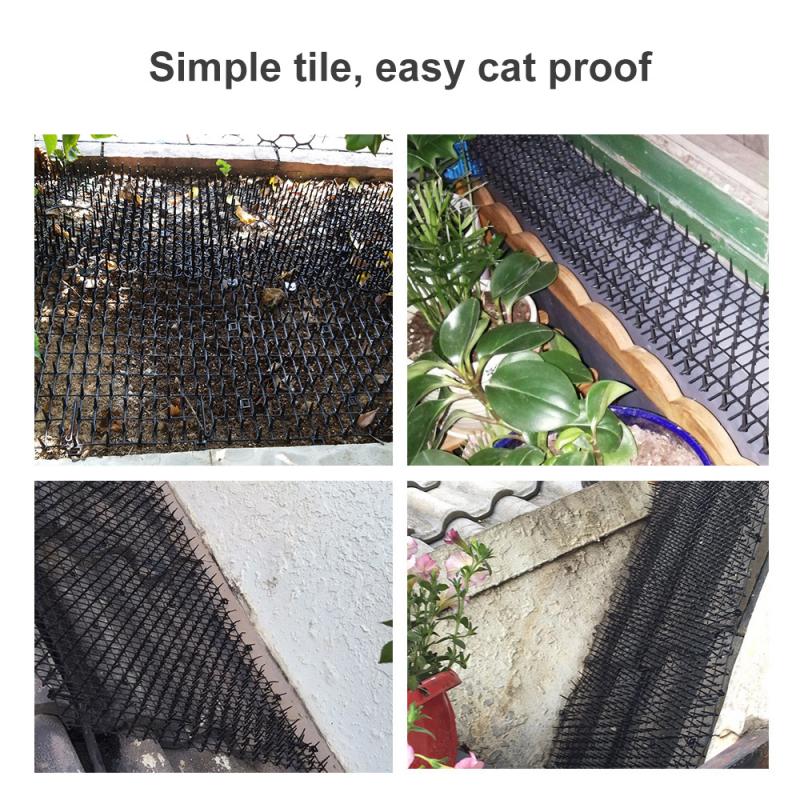 Tuin Anti-Kat Net Plastic Voorkomen Kat Honden Doorn Mat Moestuin Plant Bescherming Mesh Multi-Functie beschermende Netto