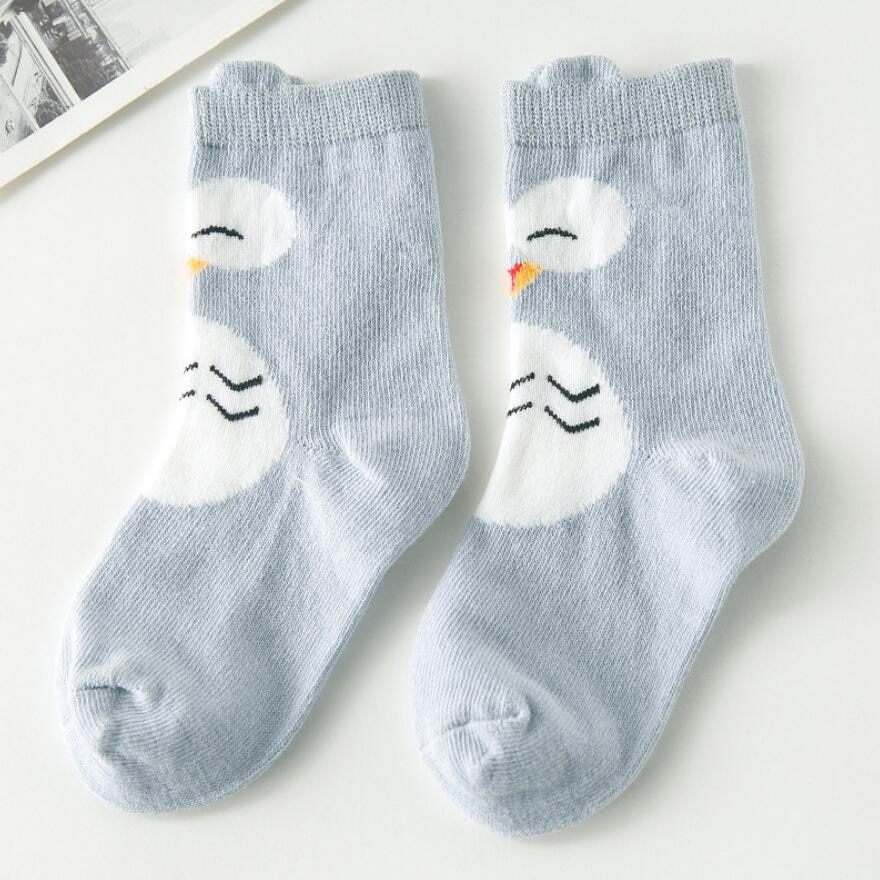 1 Pair Unisex Lovely Cute Cartoon Fox Kids baby Socks Short Winter Girls Boys Cotton Sock Animal Toddler Socks Owl Bear 9-48 M