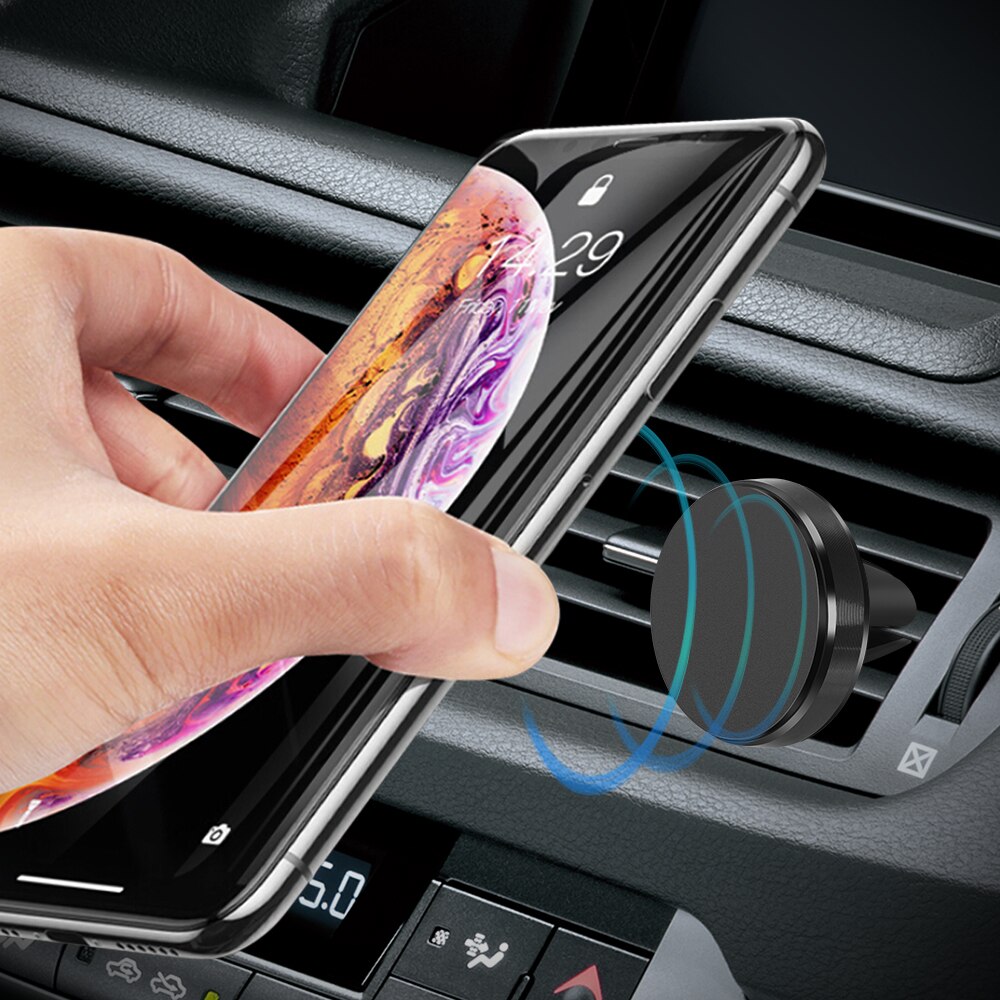 Soporte magnético de teléfono de coche GPS para fiat 500 500x fiat grande punto ducato fiat panda