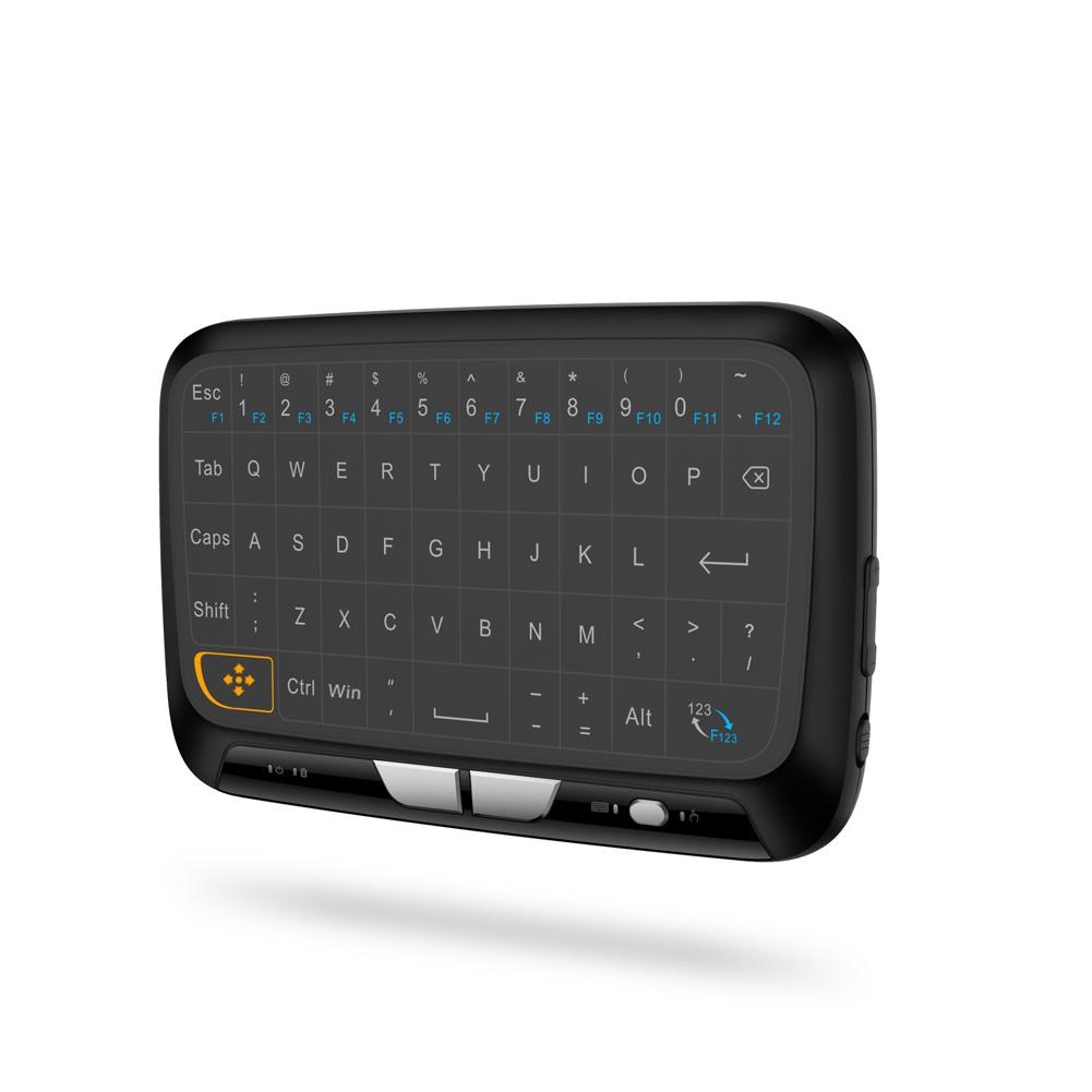 Eastvita H18 2.4Ghz Mini Draadloze Toetsenbord Full Screen Muis Touchpad Combo Voor Pc, Android Tv Box, voor PS3 R20