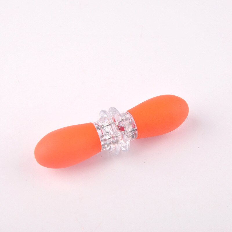 Rvs Corn Houders Maïskolf Houders Bbq Vorken Spiesjes Maïskolven Koken Partijen Camping Grijpende Tool: Orange