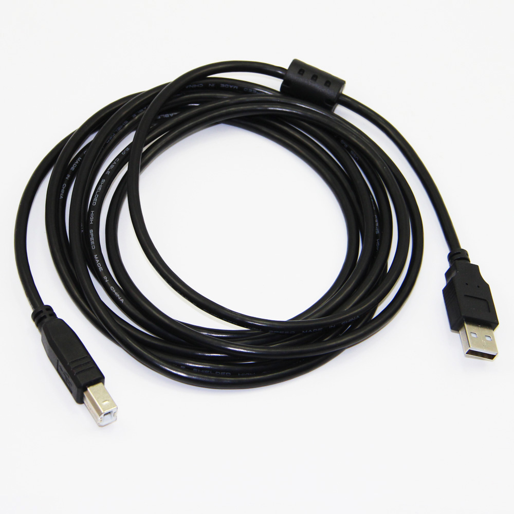 Bochara Usb 2.0 Printer Kabel Type A Male Naar B Male Folie + Gevlochten (Binnen) afgeschermde 30 Cm 50 Cm 1 M 1.5 M 1.8 M 3 M 5 M