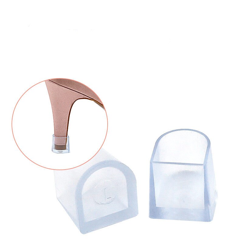 Protège-talons en Silicone, 1 paire, couvre-talons hauts, antidérapant, couverture de danse Stiletto latine pour fête de mariage