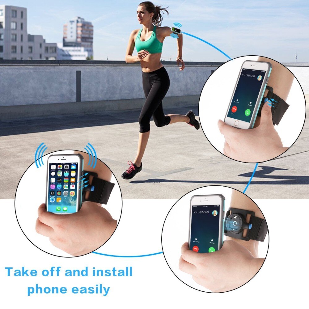 SPORTLINK Universal Lauf Armband Armband Abnehmbare Telefon Halter für iPhone Samsung Huawei Wandern Jogging Biking Workouts