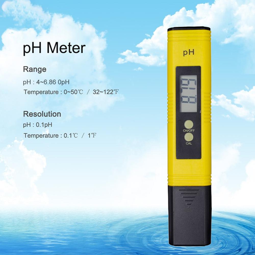 Multifunctionele Draagbare PH EC Meter Temperatuur Tester Pen Geleidbaarheid Water Meting Gereedschappen PH Tester