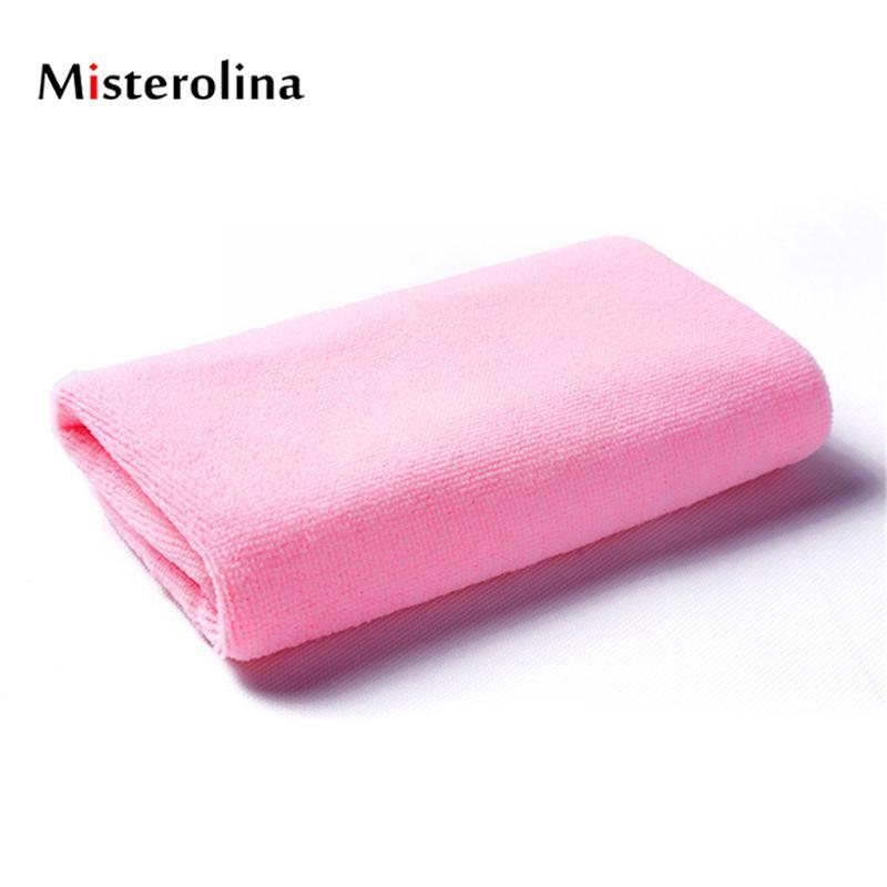 Microfiber Towel Color Random Wash Face Towel Hand Detail Soft And 25*25cm Small Cloth Towel Clean G1b1