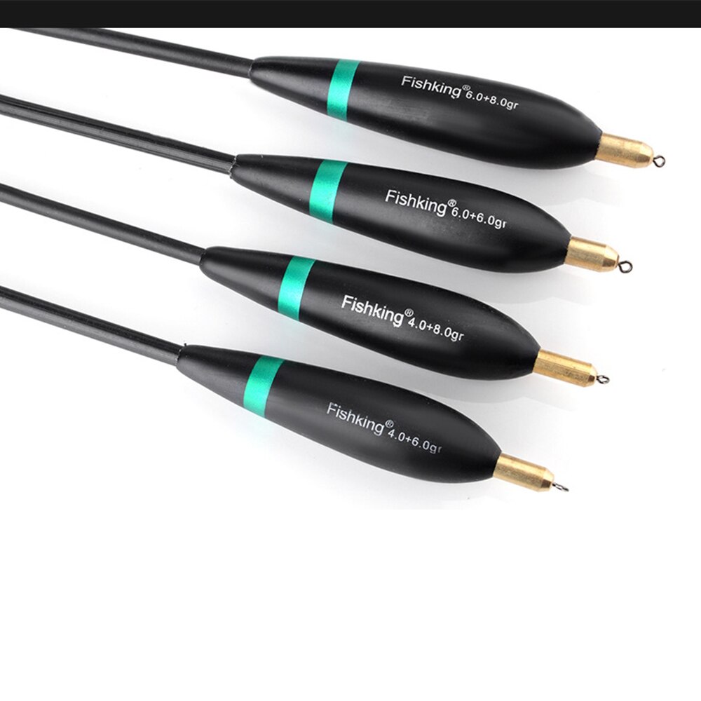 4Pcs/lot Weight Tail Bobber Fishing Floats Paulownia Wood Fishing Floats 8g-10g 24cm-26cm Float Carp Fishing Accessories