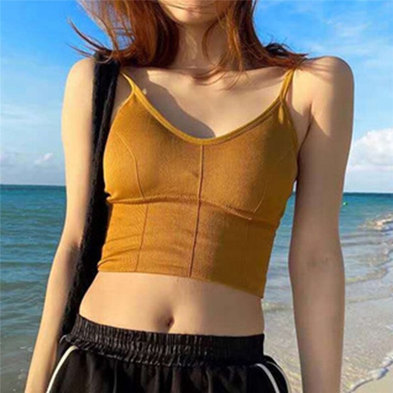 deportes Yoga sujetador sin costura para mujer acolchado sujetador de Deporte Fitness correr gimnasio sujetador deportes interior Sujetador deportivo