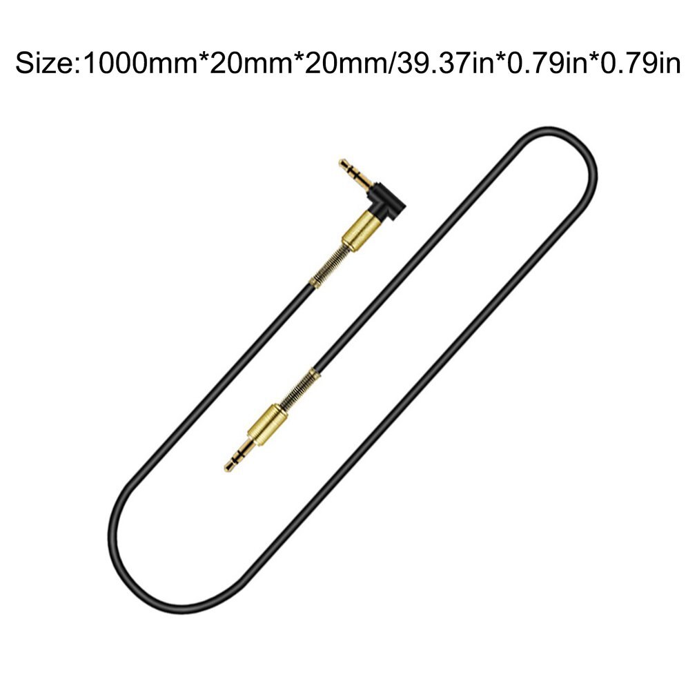 3.5 Mm Jack Audio Kabel Jack 3.5 Mm Male Naar Male Audio Aux Kabel Auto Hoofdtelefoon Luidsprekerkabel Lijn Aux koord