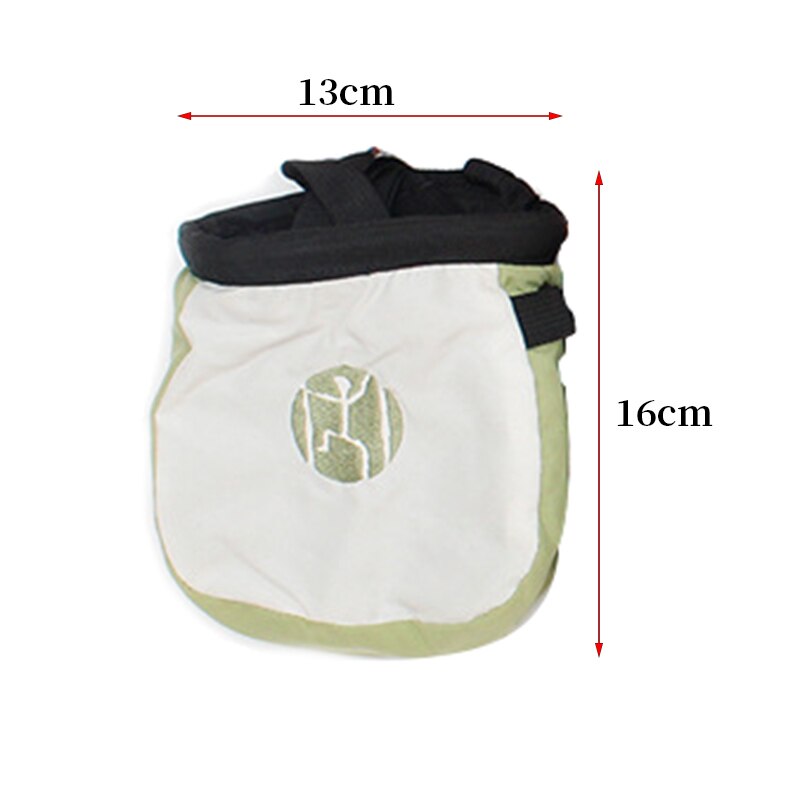 Klatring kridt taske skridsikker kridt taske bouldering klatring kridt taske gymnastik fitness skridsikker pudder taske