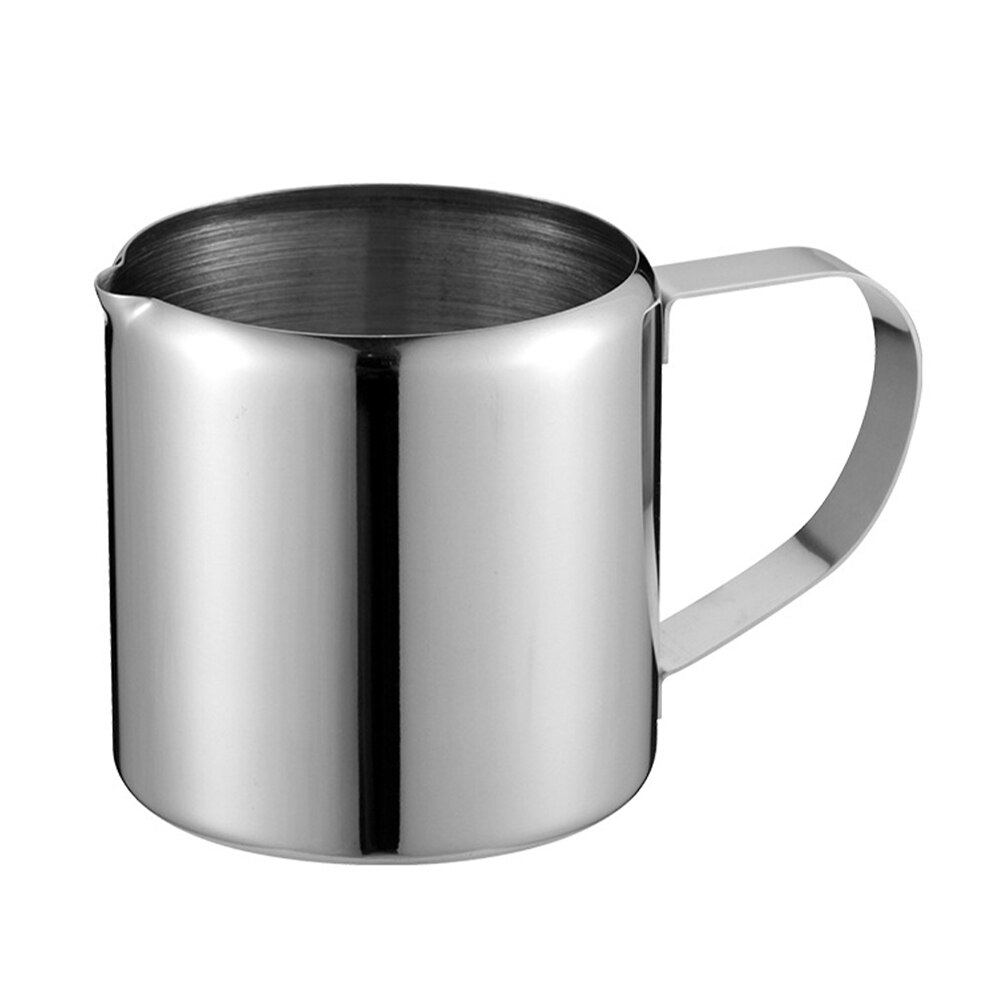 Stainless Steel Drink Catering Use Milk Jug Polished Accessories Coffee Latte Restaurants Sugar Jar Kitchen With Handle Home