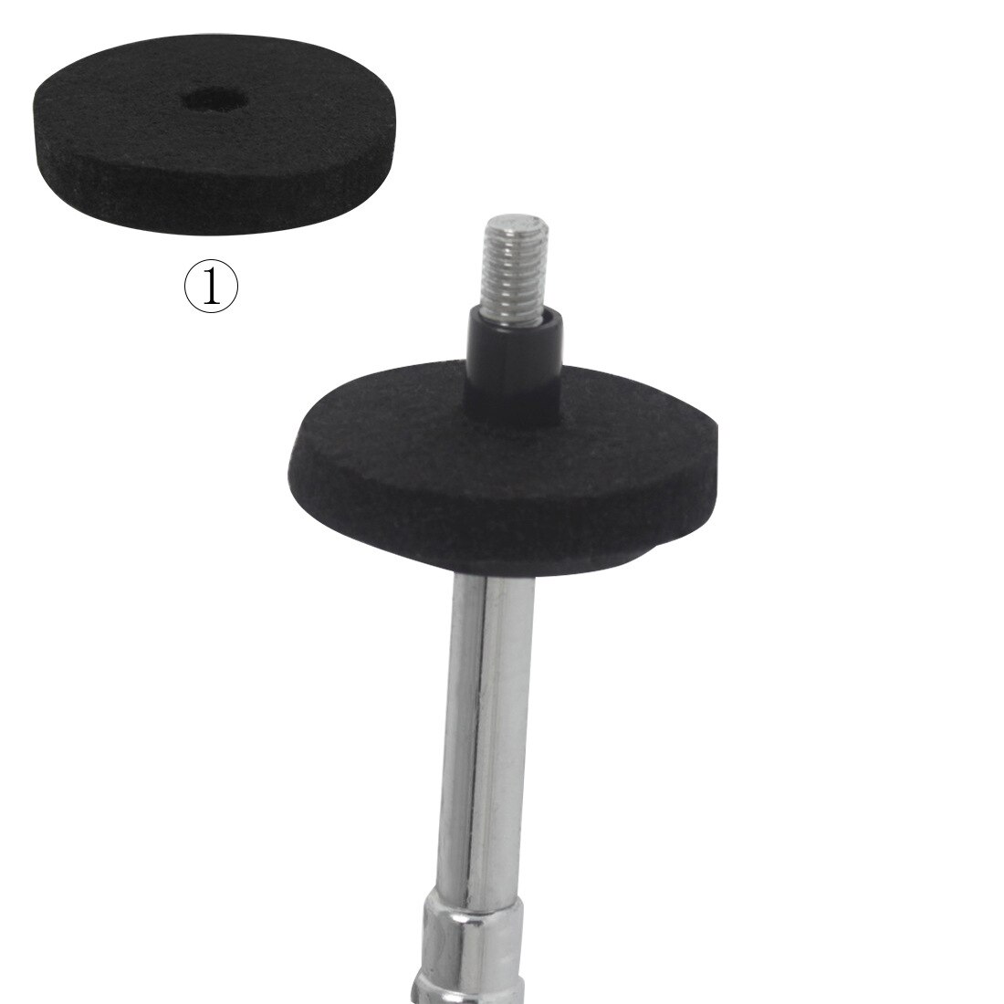 Electronic Drum Cymbals Stand Accessories Pro Music Equipment Electronic Drum Kit Parts Standard Tamburo Teaching Product AH50GJ: Felt 1