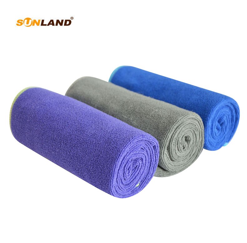 Sinland Multi-purpose Microfiber Fast Drying Travel Gym Towels 3-pack 16 Inch X 32 Inch: 1grap1dblue1grey