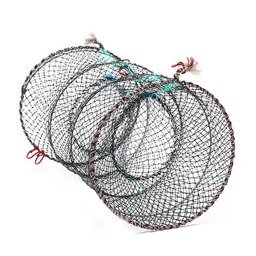 1 pc pêche pliable piège fonte garder Net crabe écrevisses homard attrape-Pot piège poisson filet anguille crevette vivant appât offre spéciale