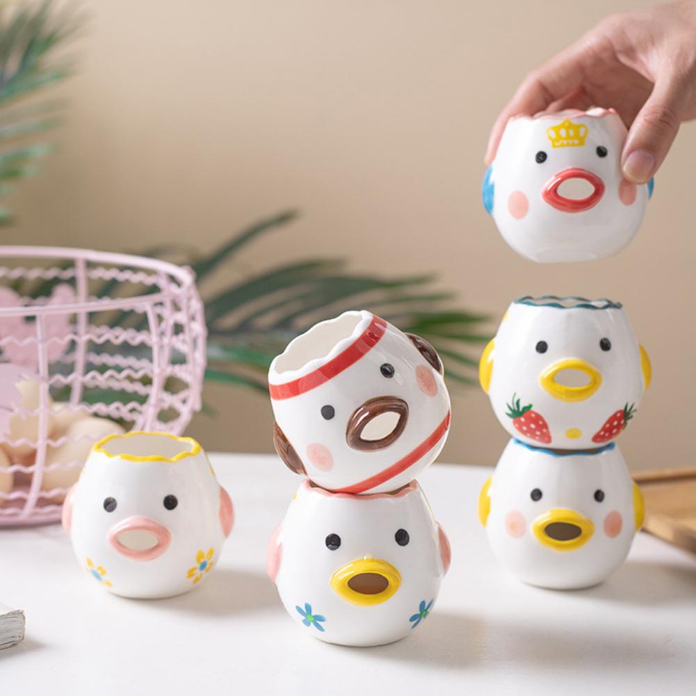 Cute Egg Divider Eco-friendly Attractive Yolk Divider Chicken Shape Yolk Protein Separator for Kitchen Egg Separator